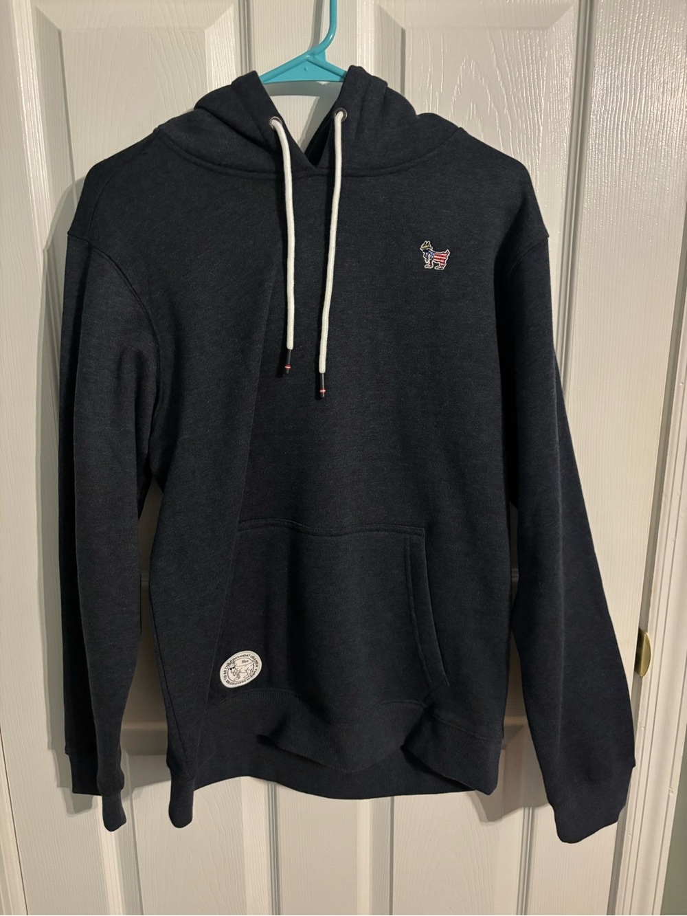 GOAT - Adult Small Black Pullover Hoodie - Classic Casual Sweatshirt
